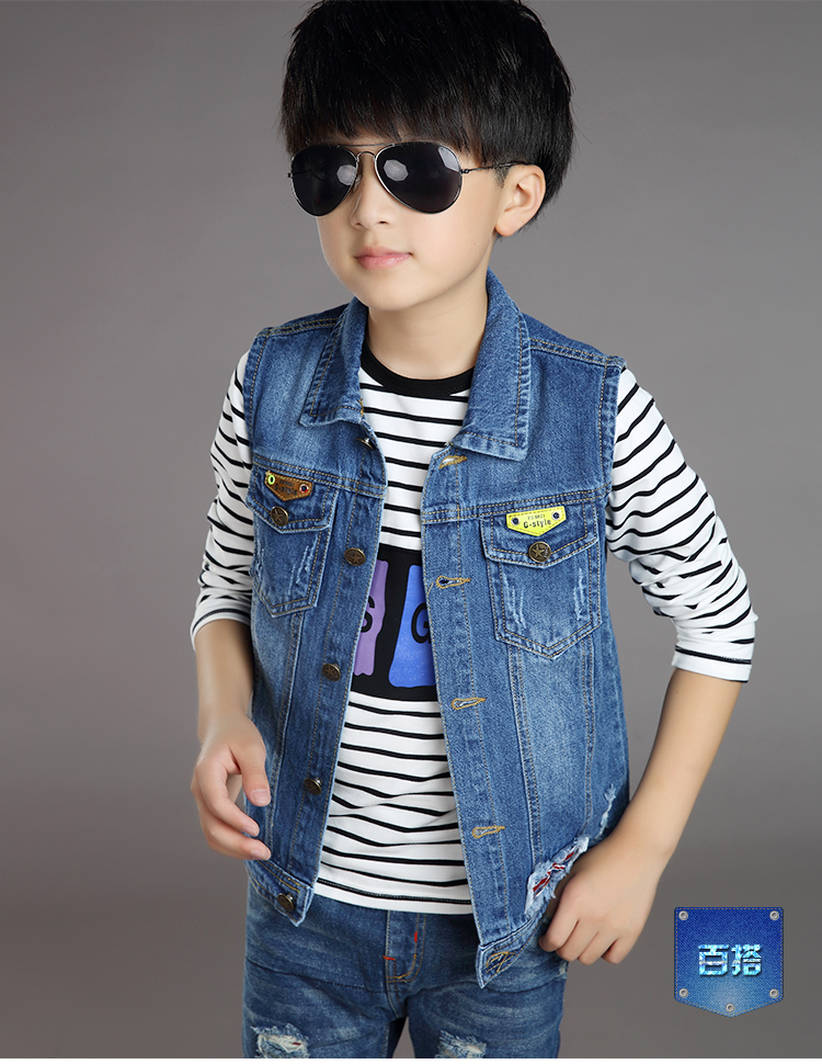 Gilet garcon en toile - Ref 2067968 Image 37