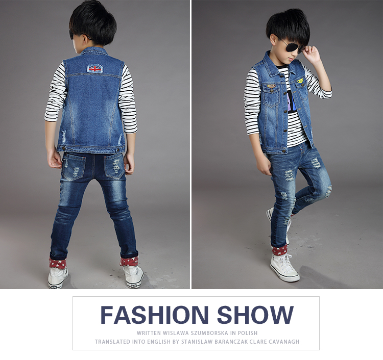 Gilet garcon en toile - Ref 2067968 Image 38