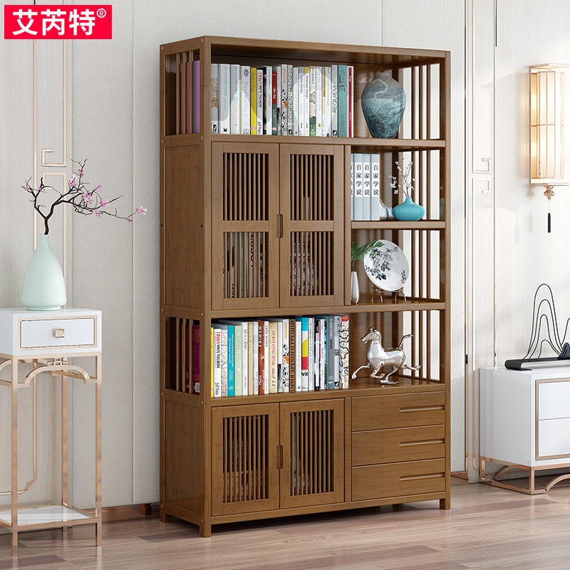 Bogu rack solid wood Chinese bookshelf rack Duobao Pavilion antique rack tea tea room display cabinet partition rack