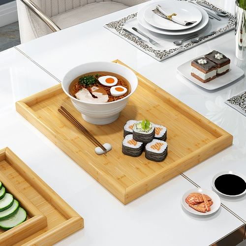 Японская прямоугольная деревянная чайная чашка для домашнего использования для гостиной