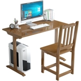 Компьютерный стол ноутбук, домашний детский учебный стол, простой стол, простой стол, не -таревая деревянная спальня маленький стол