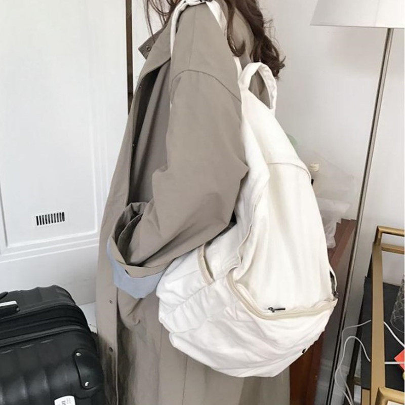 School bag female college student design sense versatile niche 2021 new Korean version of junior high school students net red high school male