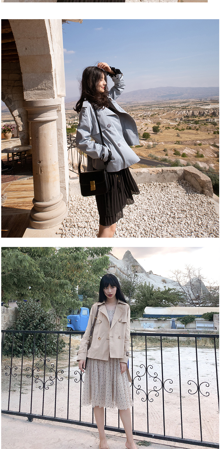 Trench pour femme SLTOWN     en Coton - Ref 3227901 Image 25