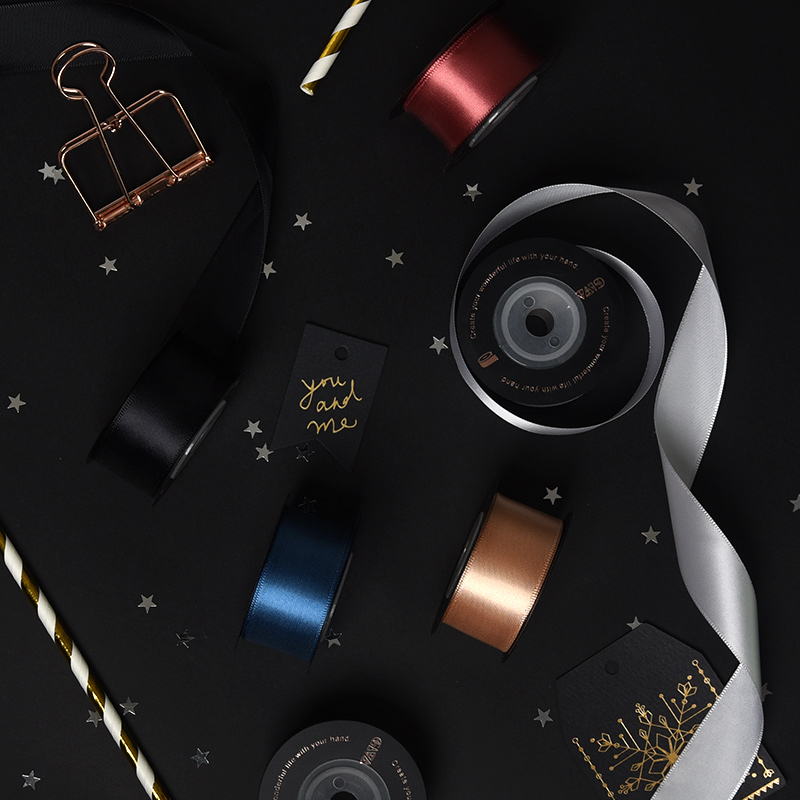 giftssideas 2 5cm silk with high density polyester fiber satin with gift wrapping flowers Wedding butterfly knot