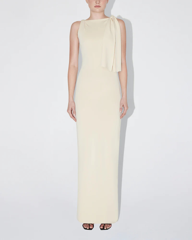 Khy Kylie Style Asymmetrical One-Shoulder Ribbon Dress, Slim-Fitting, Sexy, Body-Hugging Long Dress Khy Kylie Style Asymmetrical One-Shoulder Ribbon Dress, Slim-Fitting, Sexy, Body-Hugging Long Dress