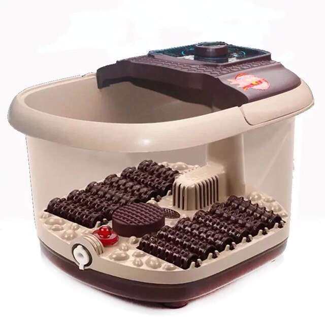 Wellness Footbath Full Automatic Heating Wash Foot Basin Plantar Massage Gift Price Advantage