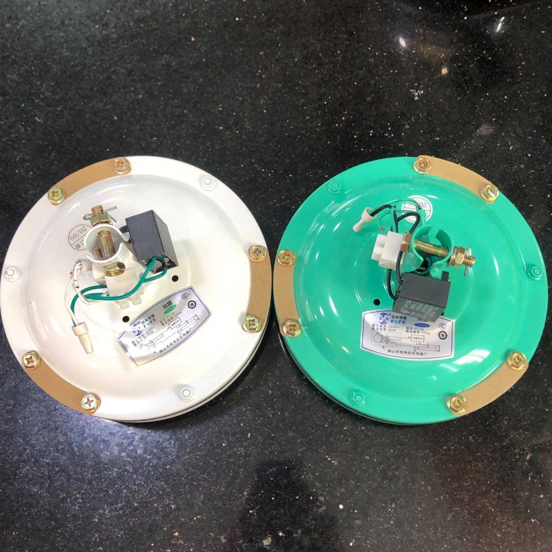 Потолочный вентилятор 远东吊扇56寸绿白色单电机头吊扇头调速器水杯罩铁叶页吊杆1400m