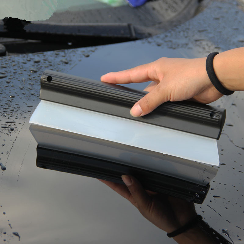 Car wash wiper glass car with silicone snow scraper cattle tendon water scraper car with film tool wipe car artifact