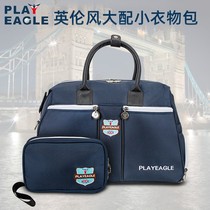 PLAYEAGLE men and women double clothes bag shoe bag casual travel bag Hand bag golf clothes bag