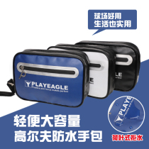 PlayEagle Casual Handgrip Bag Men Handbag Lady Makeup Bag Multicolored Optional Golfer Bag