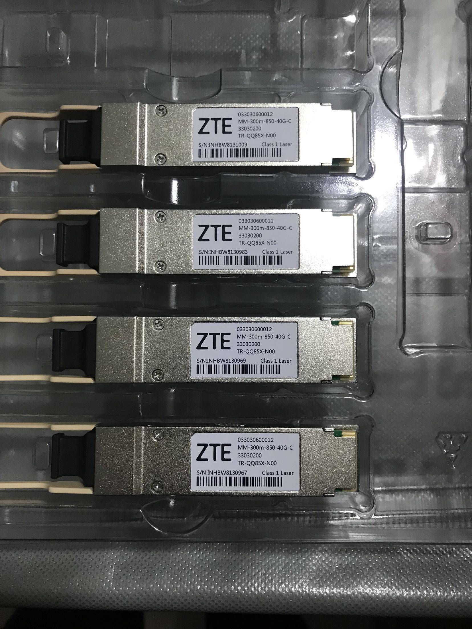 ZTE 40G -850-300m-MM TR85X-N00 Module brand new original package