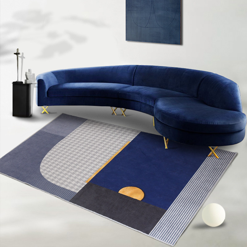 Modern Light Extravagant Carpets Thousands Birds of the Living Room Sofa Tea Table Blanket Nordic Ins Bedrooms Large Area Full Bunk Bed Side Blanket