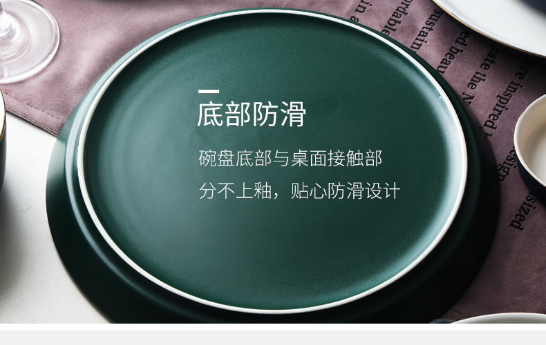 Creative matte enrolled tableware ceramic bowl bowl of individual household eat bread and butter plate character bowl with up phnom penh contracted small bowl