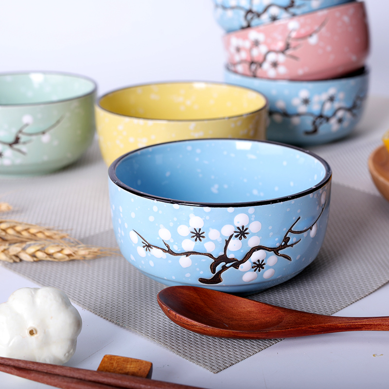 Use of the individual dishes suit job household ceramic Bowl tableware suit to use plates home always lovely home for dinner