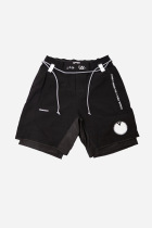 Spot VHTS x ERROR NYC x EVAN Tattoo tripartite joint Brazilian jujitsu shorts