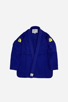 A by VHTS kimono pure blue Brazilian jujitsu suit