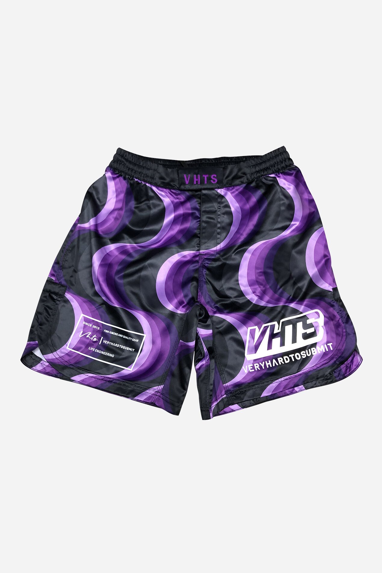 Stock IWAYA X VHTS co-branded Brazilian Jiu-Jitsu shorts Rush Gard series