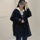 2022 autumn and winter new high-end double-sided cashmere coat women's mid-length small loose wool coat