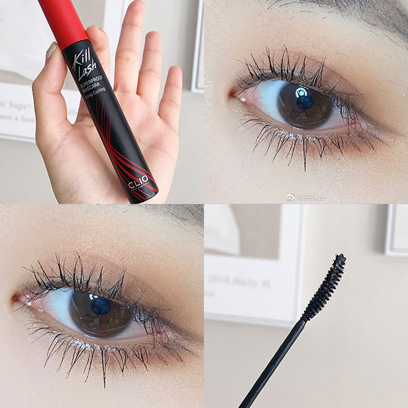 Wang Feufei South Korea CLIO Corleo KILL LASH LASH MASCARA BLACK STEEL PIPE DURABLE WATERPROOF FIBER LONG ROLL UP 01