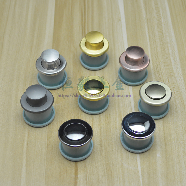 Manufacturer Direct Sales Dark Hide Invisible Spring Handle Drawer Cabinet Door Bounce Concealed Handle Fire Hydrant Box Handle