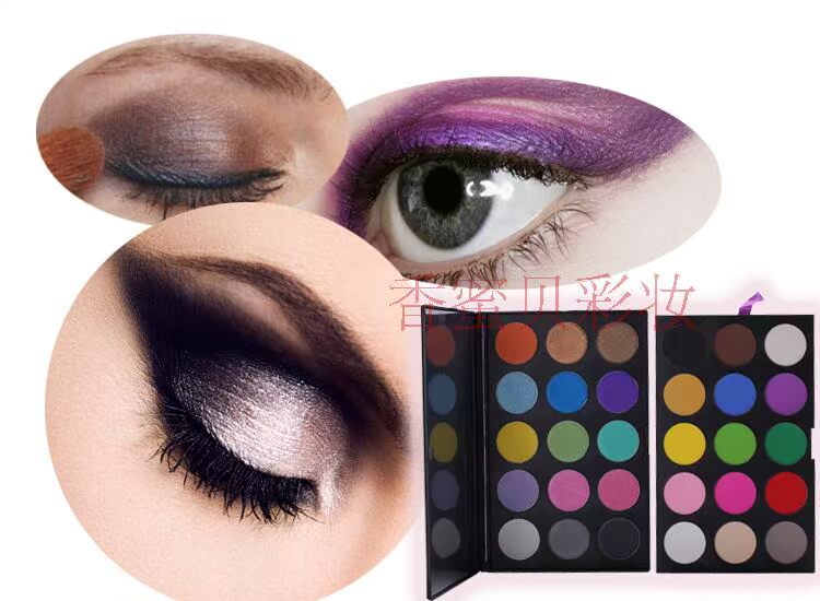 30 màu đôi bóng mắt đĩa ngọc trai mờ giai đoạn trang điểm bóng mắt hiệu suất studio nghệ sĩ trang điểm chuyên nghiệp kết hợp trang điểm đĩa phấn má