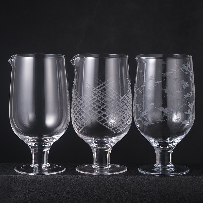 BARSOUL Japanese thickening high-foot wine mixing cup MixingGlass cocktail mixed glass 800ml