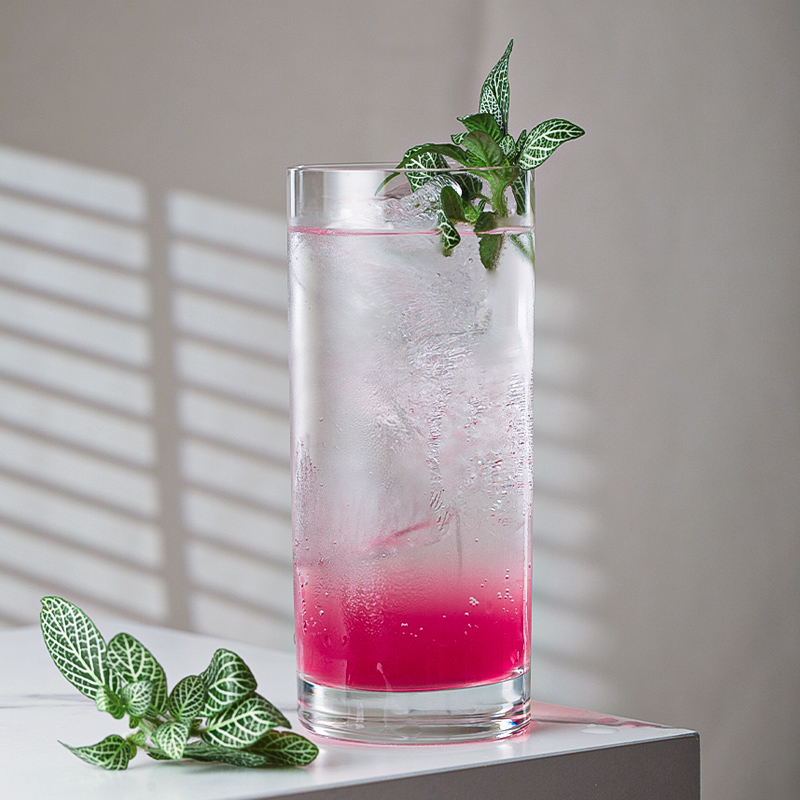 Bar Soul Lead-Free Crystal Classic 370ml Thin Colin Cup Gold Tonic Straight Cocktail Cup Long Drink Cup