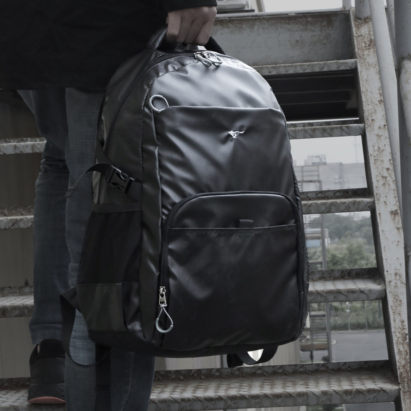 Septwolves backpack men's backpack fashion student campus young and middle-aged student schoolbag female Korean version casual large capacity