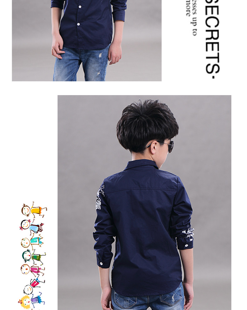 Chemise garcon à manche longue - Ref 2073744 Image 18