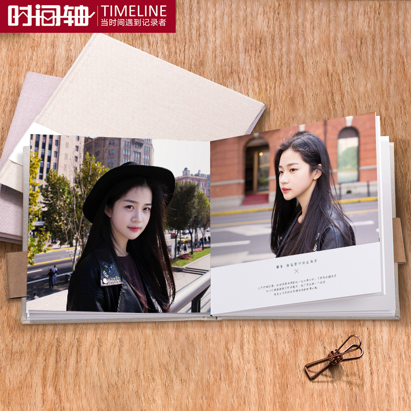 Photo album Anniversary Creative net red DIY handmade couple to do photo album Birthday 520 gift custom photo book