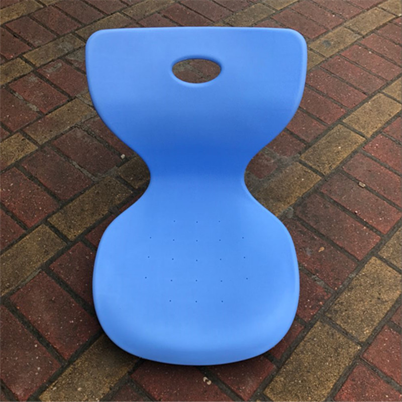 New single chair seat Bench Face Hollow Blown Plastic plastic See bench Bench Face Chair Accessories Office Chair Face