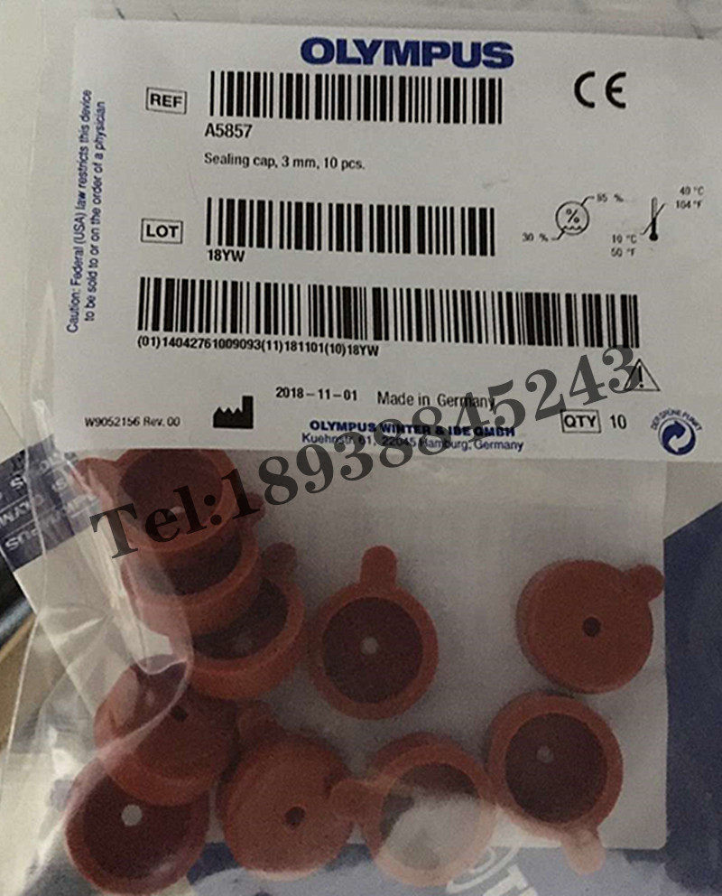 Olympus Olympus red sealing ring A5857 blue sealing cap A5858 endoscopic accessories consumables-Taobao
