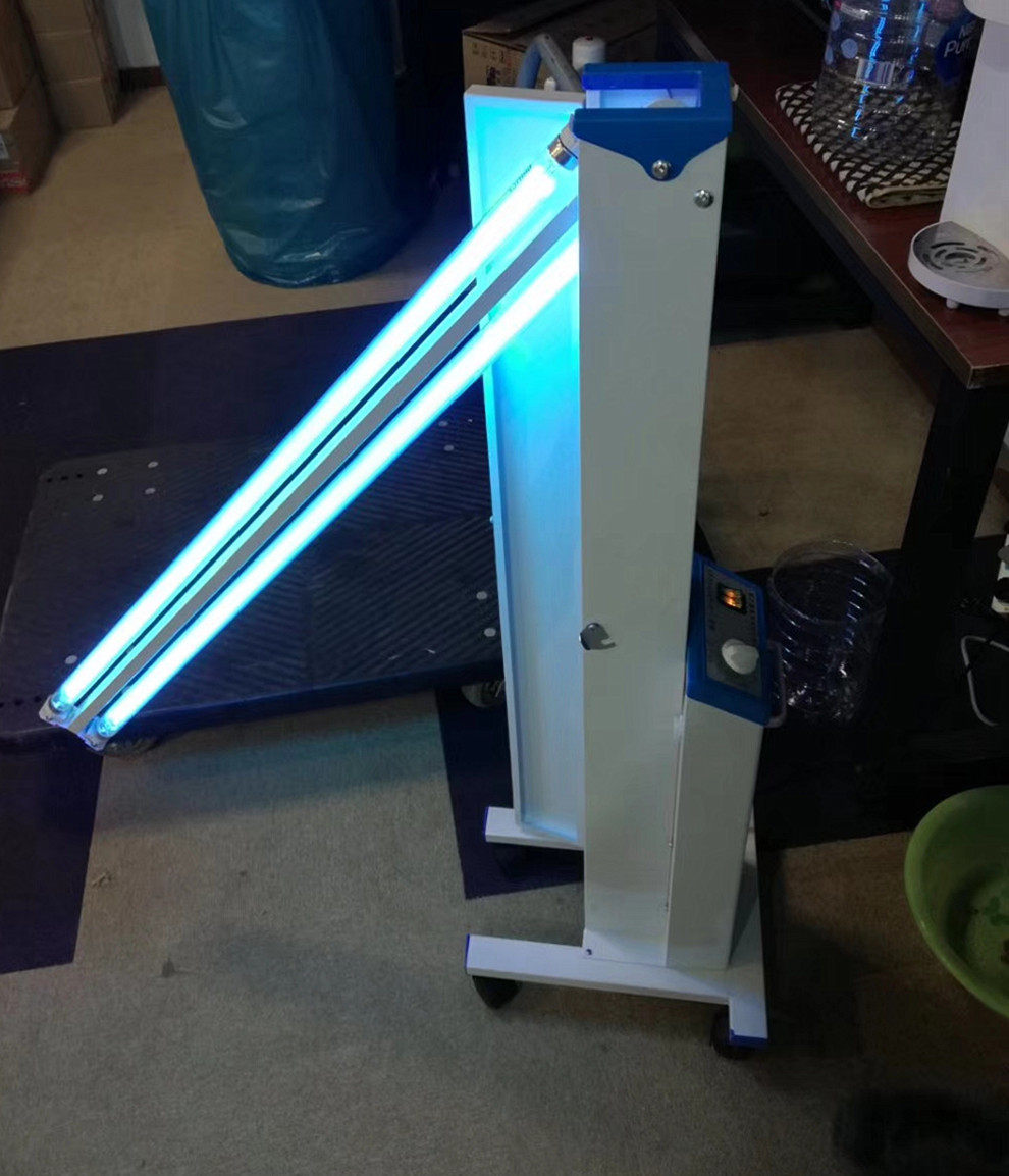 Feiyang ultraviolet disinfection lamp car FY-30DC double tube dental hospital household sterilization lamp kindergarten disinfection car