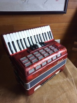 Italian pure reed 1978 Baile grid 48bs three-row reed accordion with loud sound