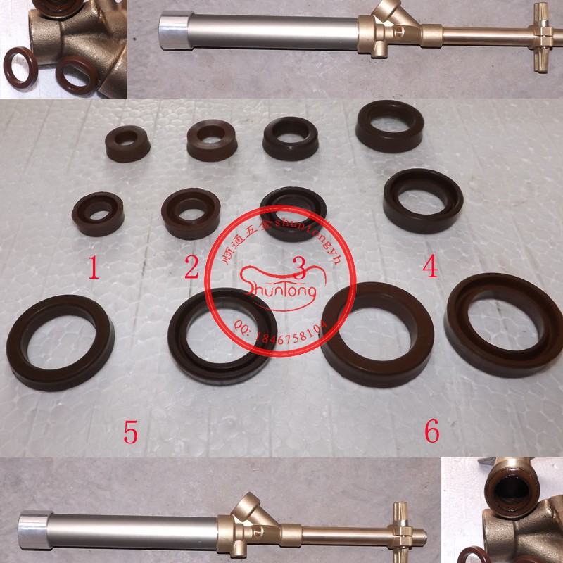 EPS foam forming machine material gun fluorine rubber sealing ring Material gun sealing ring Fluorine rubber sealing ring