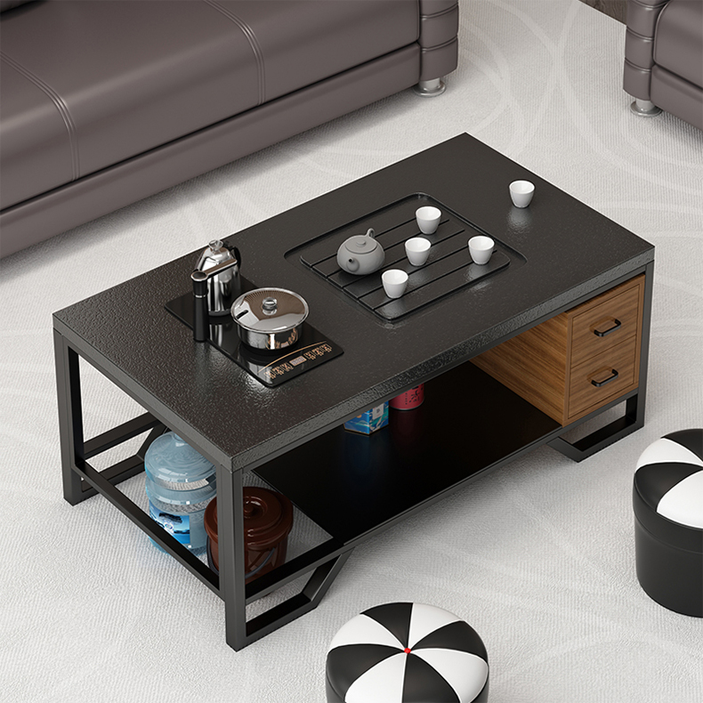 Guangdong Foshan Iron Arts Fire Stones Qigong Fu Tea Several Offices Will Guest Burn Water Pot Tea-Tea-Integrated Small Tea Table Table-Taobao