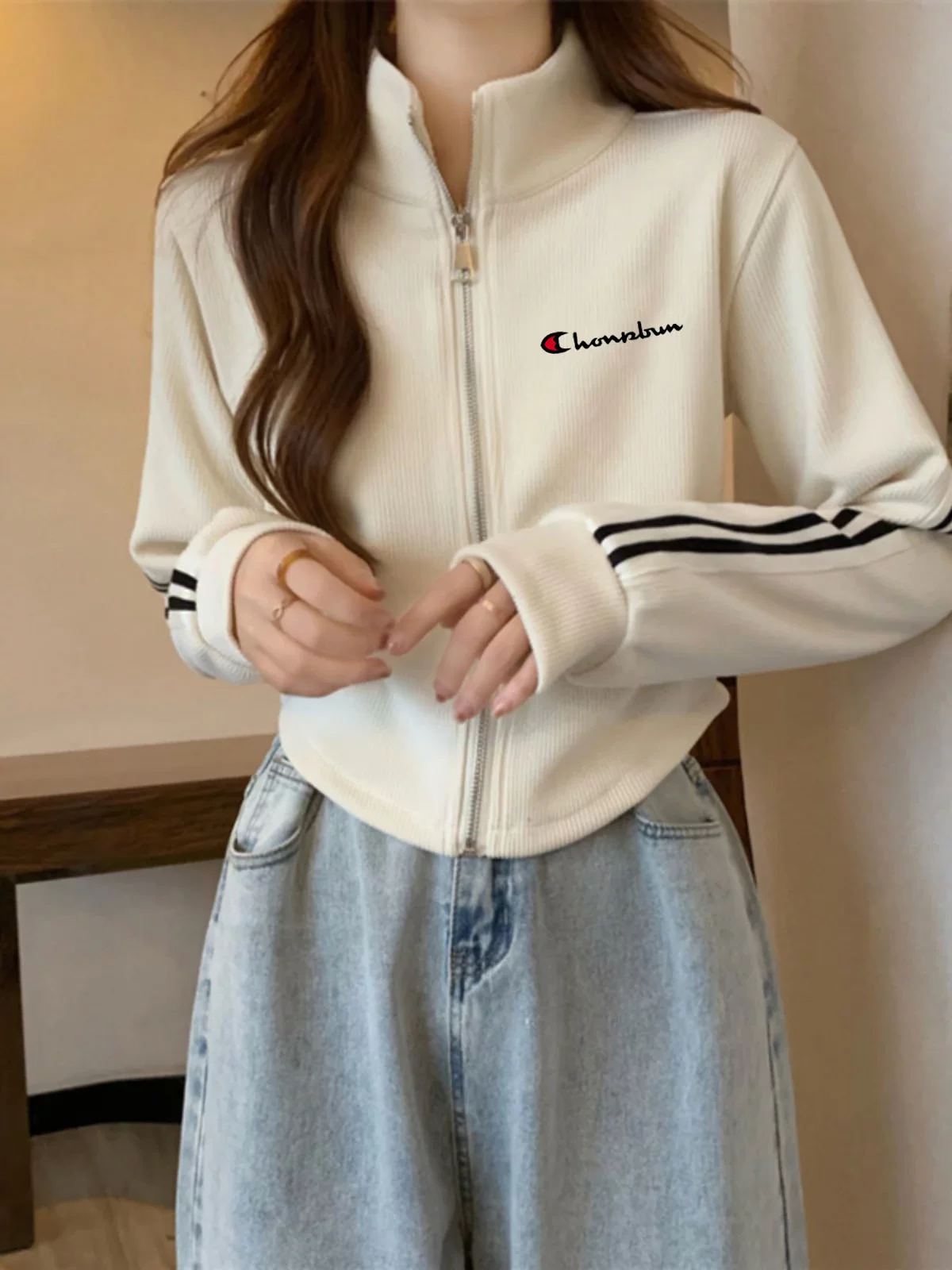 Модная спортивная куртка, slim fit, западный стиль, для подростков