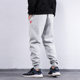 Spring and Autumn Sports Pants Men's 2024 New Loose Large Size Pure Cotton Trendy Casual Small Foot Pants Running Footwear Pants