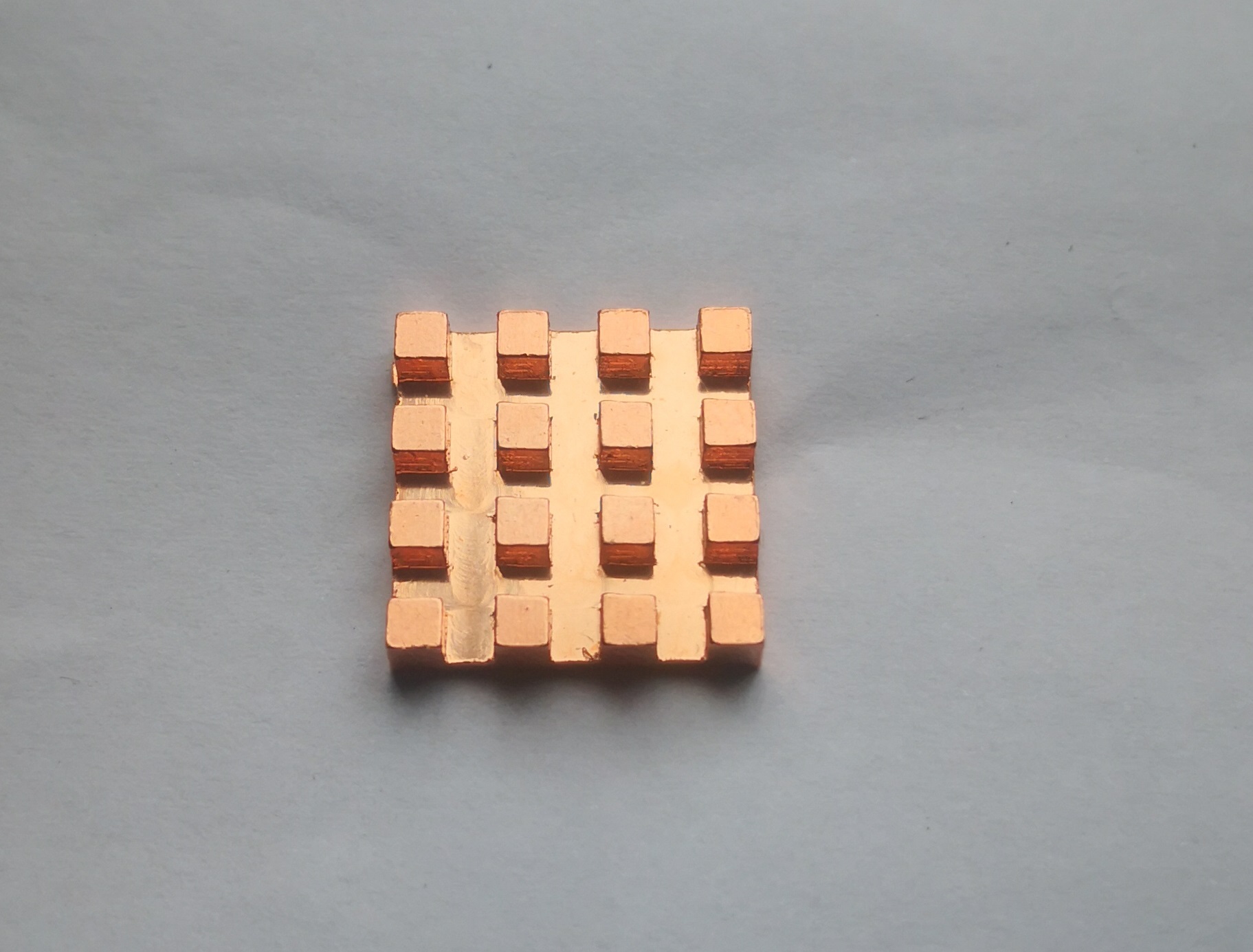 1515 ultra-thin broken grooved copper pure copper video memory memory MOS heat sink notebook cooling transformation copper sheet