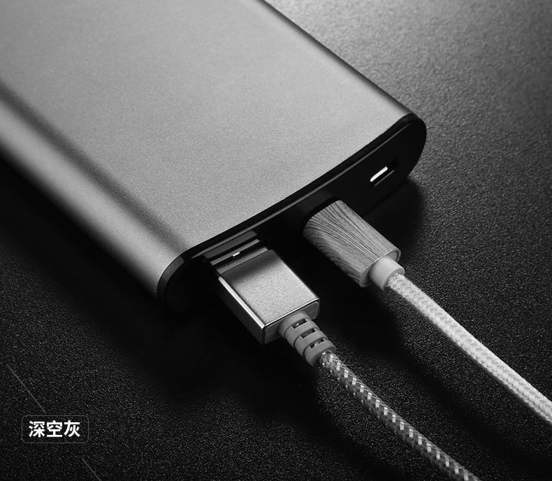 Benks điện thoại di động 10000m mA Universal Mobile Interface type-C 7 của Apple xách tay công suất lớn nhanh sạc Po 6P pin sạc di động iPhoneX Huawei xung điện Po - Ngân hàng điện thoại di động sạc dự phòng the gioi di dong