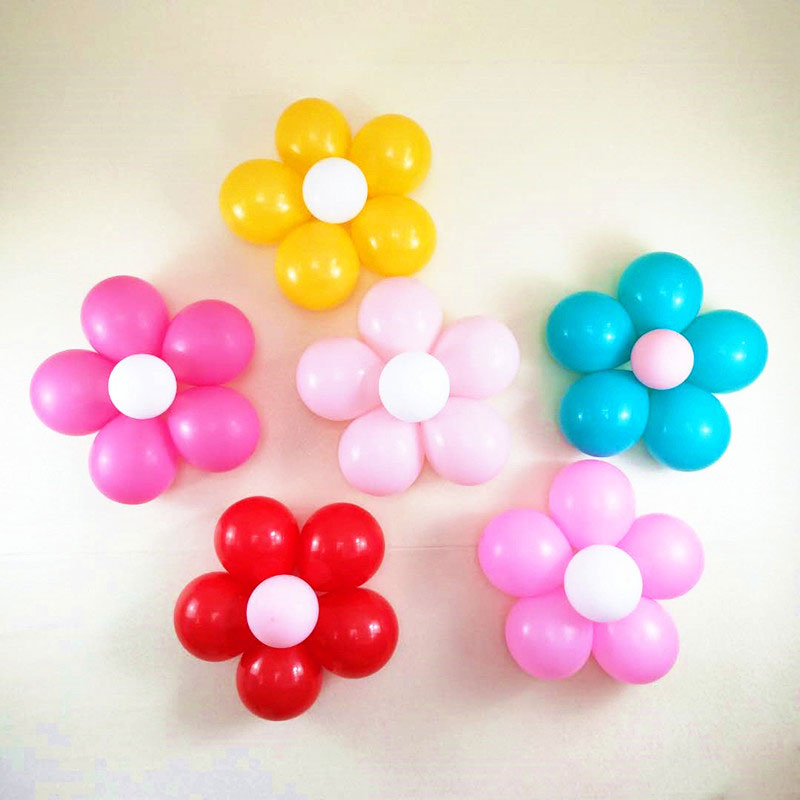 Balloon Flowers Decoration Balloon Accessories Styling Clips Creative Plum Clip Wedding Arrangement Room Decoration Pendant Balloons