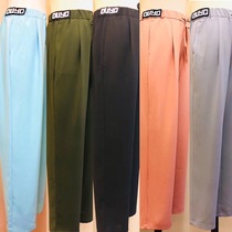 DUYQ 036 new Latin modern color series drawstring sports men and women with Latin pants Latin dance suit