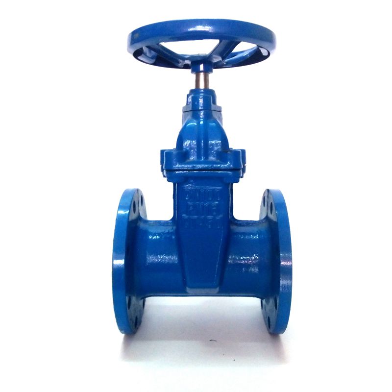 Soft seal gate valve Flanged gate valve Elastic seat seal dark rod gate valve Z45X-16 flanged soft seal gate valve