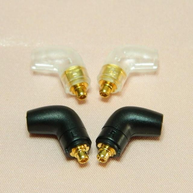 135 degree bending headphones plug small black clamp suitable for Etymotic sound TMT ER4SR ER4XR headphones SR