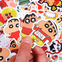 50 sheets of crayons small new stickers Suitcase Graffiti Car Stickers WATERPROOF CUTE GUITAR STICKERS Helmet Stickler