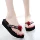 Dép nữ thời trang mùa hè bên ngoài mặc dốc với dép chống trượt nặng đáy flip-flops dép đi biển đỏ bãi ins ròng