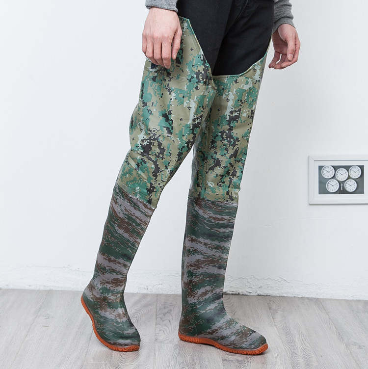 Chaussures - bottes caoutchouc homme pour printemps - semelle tendon - Ref 963086 Image 12