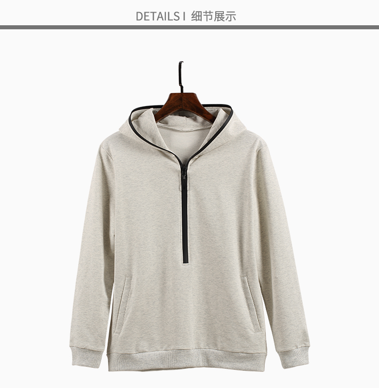 British Jubilee Mùa thu nam thiết kế khóa kéo mới Áo len có cổ chữ V áo khoác len hoodie hồng nam