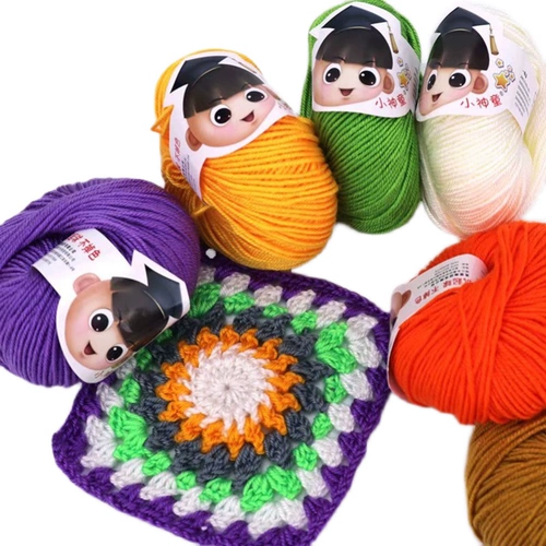 Акриловый клубок пряжи, туфли, кукла, плетеная подушка, «сделай сам»