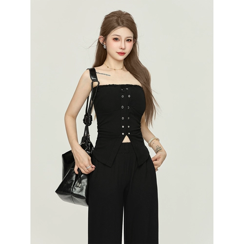 小P衣站 Сексуальный комплект, штаны, бюстгальтер-топ, в американском стиле